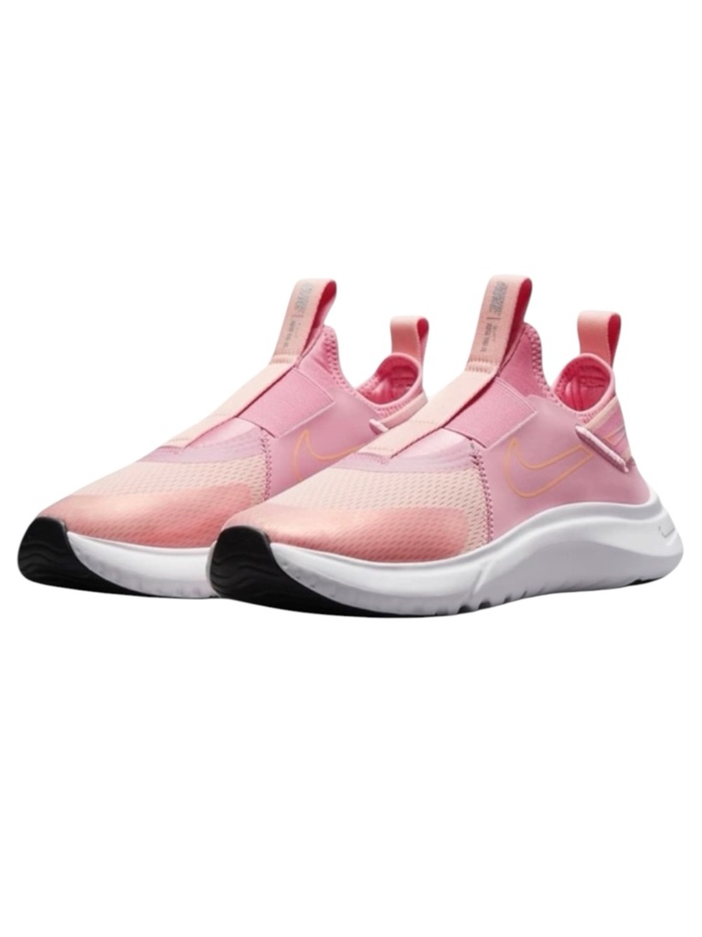 NIKE Flex Plus SE Slip-On Shoes in Pink Crimson Tint Size 7 -- PRETTY IN PINK!!!